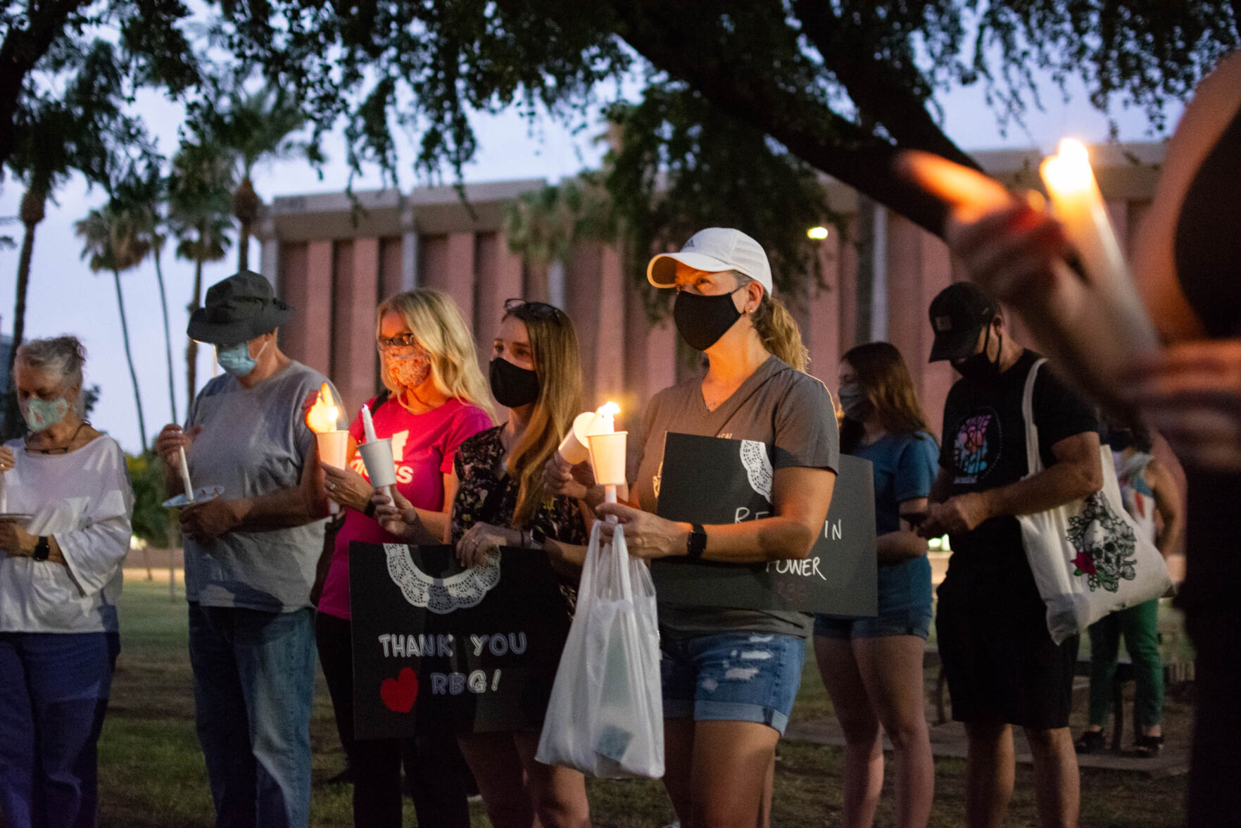 RBG vigil